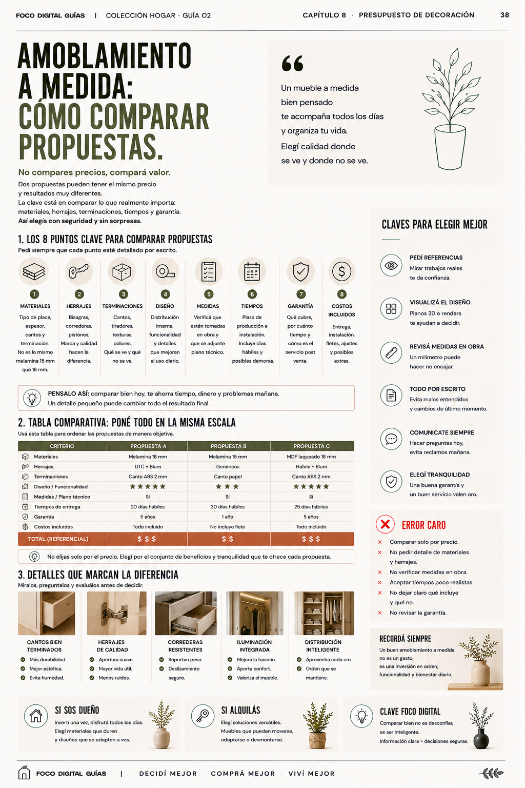 Guía 02 - Antes de comprar un solo mueble