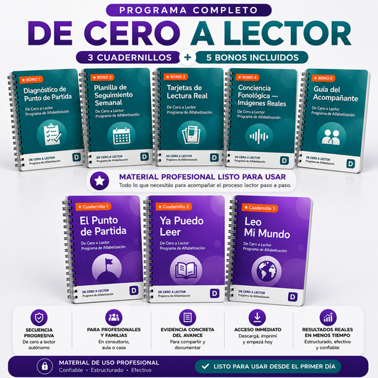 De Cero a Lector